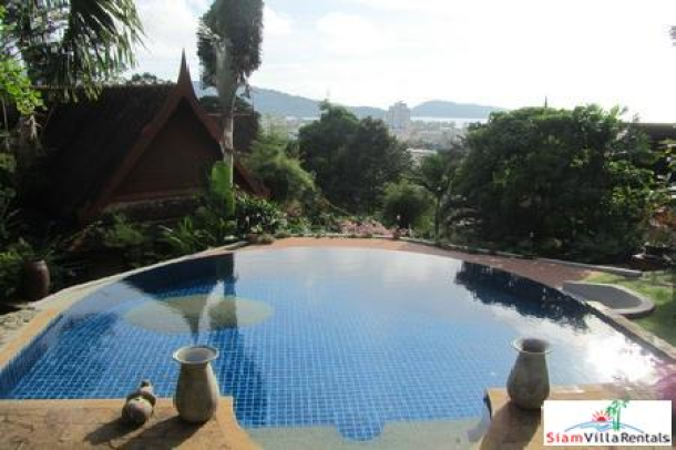 Mountainside Three-Bedroom Holiday Garden Villa with Pool above Patong-1