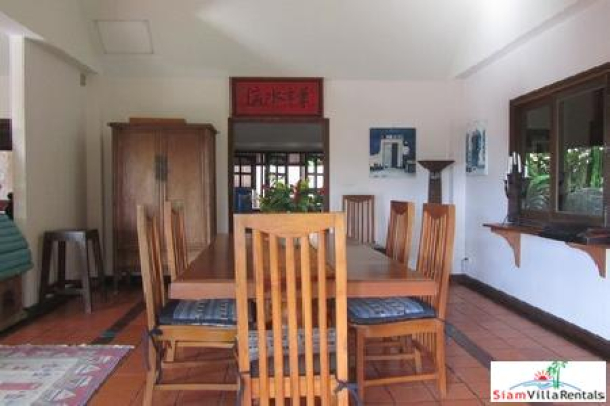Mountainside Three-Bedroom Holiday Garden Villa with Pool above Patong-17