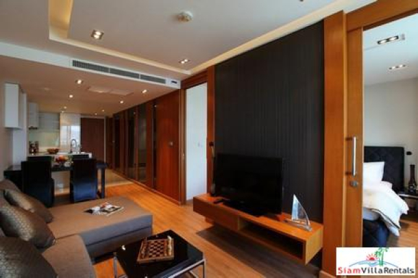 Sea-View One-Bedroom Apartment in Upscale North Patong Residence-11