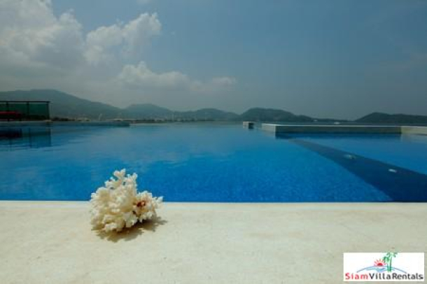 Sea-View One-Bedroom Apartment in Upscale North Patong Residence-2