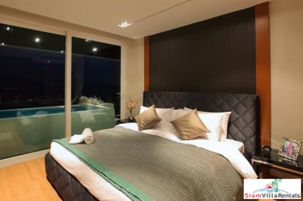 Sea-View Three-Bedroom Apartment in Upscale North Patong Residence-13