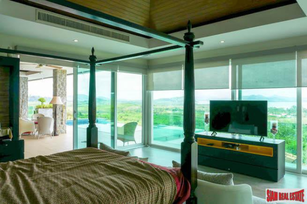 New, Luxury Sea-View Four+ Bedroom Pool Villa in Pa Klok-14