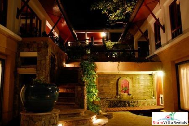 Baan Chill Kata | Stunning Four Bedroom Oceanfront Pool Villa in Kata for Holiday Rental-14