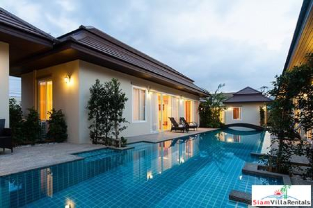 Contemporary one-bedroom furnished pool villa in Cherng Talay-1