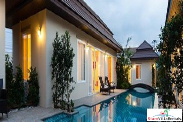 Contemporary one-bedroom furnished pool villa in Cherng Talay-12