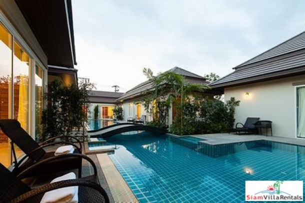 Contemporary one-bedroom furnished pool villa in Cherng Talay-3