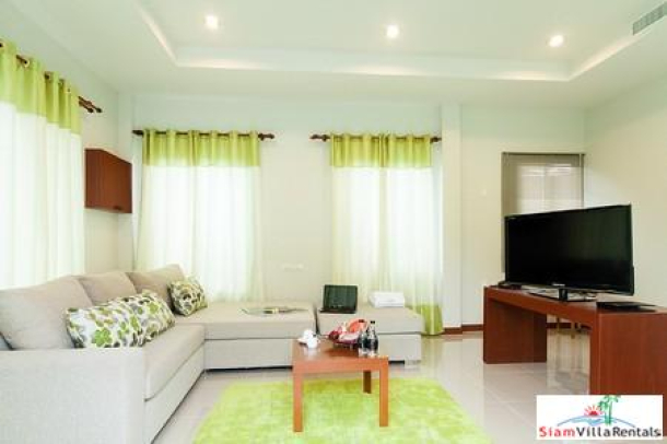 Contemporary one-bedroom furnished pool villa in Cherng Talay-7