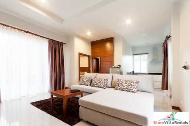Contemporary one-bedroom furnished pool villa in Cherng Talay-8