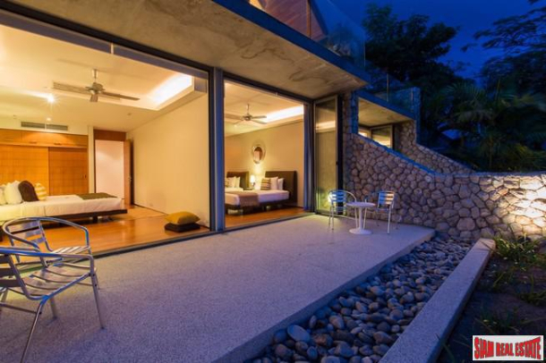 Unique Eight Bedroom + Rooftop Terrace  Sea View Pool Villa for Rent in Rawai/Sai Yuan-30