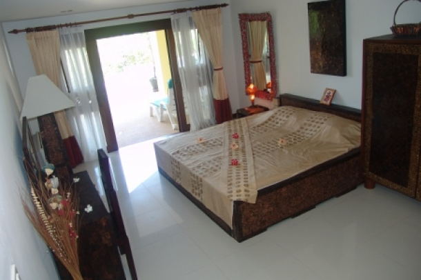 Baan Sawadee | Three-bedroom Fully Furnished Pool Villa with Large Tranquil Tropical Garden-5