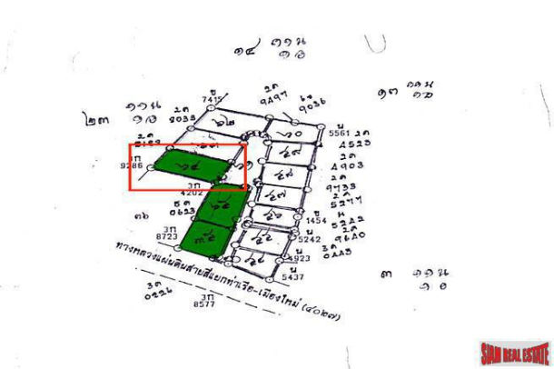 Last Plot Available! 1888 sqm Land for sale. Upper seaview and golf course view. Ideal to build 1-2 villas.-8