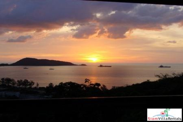 Three-bedroom house in Patong with great city and sea views-3