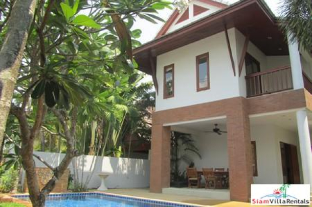 Pasak Villa Phase 1 | Exclusive Thai Style Tropical Pool Villas for Rent in Cherng Talay-5