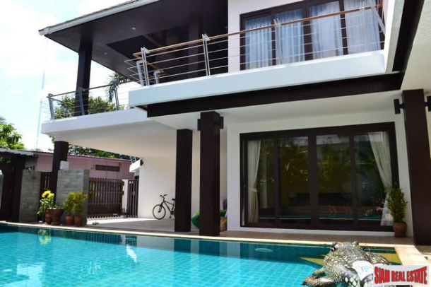 Garden Village Pasak 8 | Three-bedroom Home with Private Pool in Quiet Residential Area-2