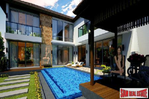 New three-bedroom townhouse with modern decor in Kamala-2