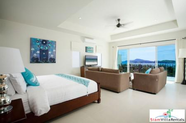 Turquoise Villa | Luxurious Hillside Nai Harn Property Featuring Nine Bedrooms and Excellent Facilities-15