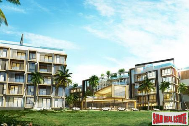High end beachfront development in Nai Yang with one or two bedroom condominiums-1