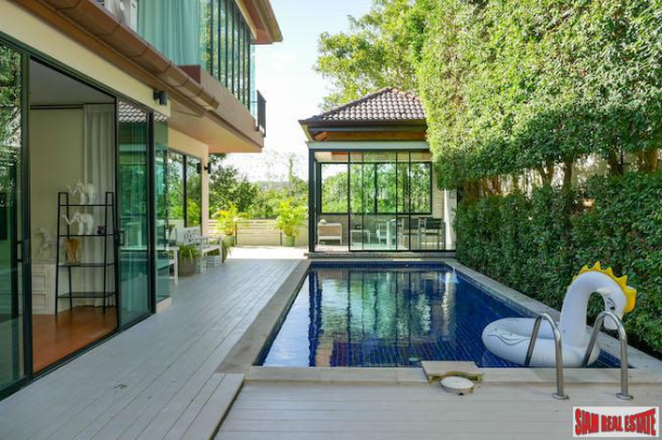 Fully Furnished Modern Three Bedroom Private Pool Villa for Rent in Cherng Talay-1