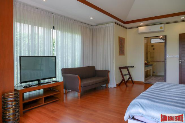 Fully furnished modern three-bedroom private pool villa in Cherng Talay-13