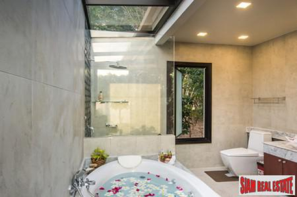 Modern private pool luxury villas in Cherng Talay close to beach-10