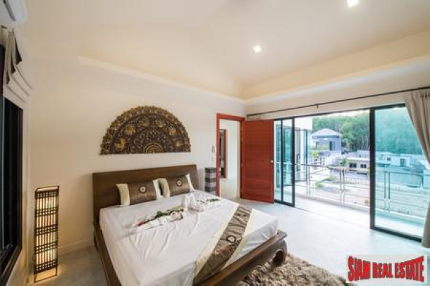 Modern private pool luxury villas in Cherng Talay close to beach-12