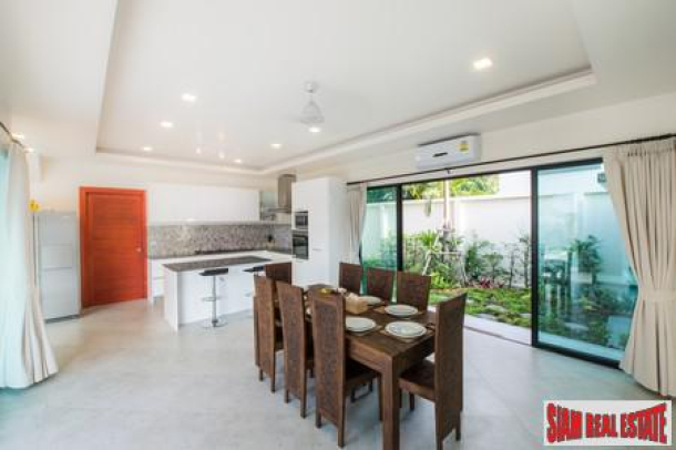 Modern private pool luxury villas in Cherng Talay close to beach-18