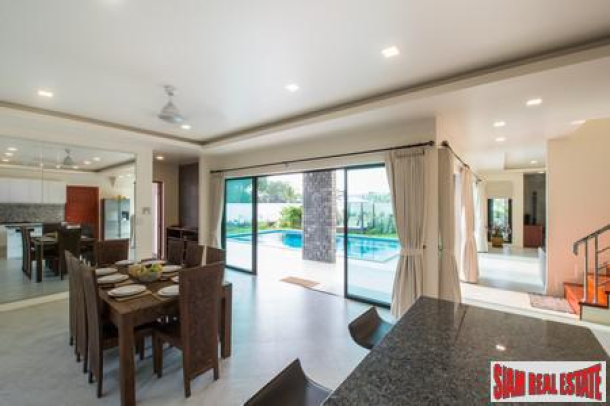 Modern private pool luxury villas in Cherng Talay close to beach-5
