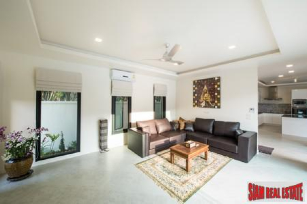 Modern private pool luxury villas in Cherng Talay close to beach-8