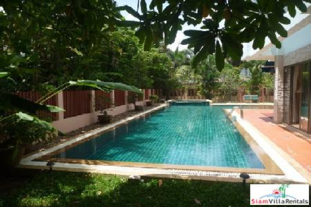Four-bedroom private pool villa located near golf course and international schools-6