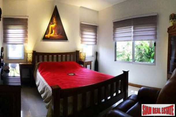 New two-bedroom modern house in Thalang for rent-16