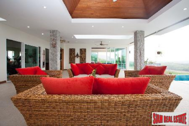 New, Luxury Sea-View Four+ Bedroom Pool Villa in Pa Klok-3