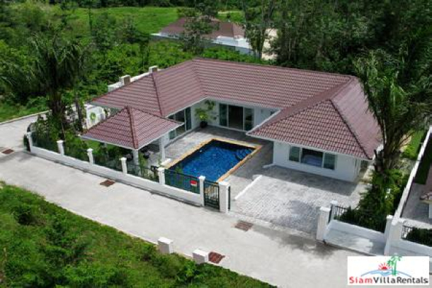 Modern 4 Bedroom Villa with Private Courtyard Pool in Chalong-1