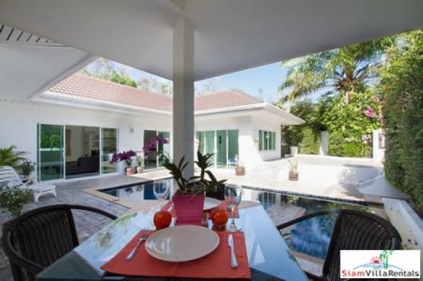 Modern 4 Bedroom Villa with Private Courtyard Pool in Chalong-16