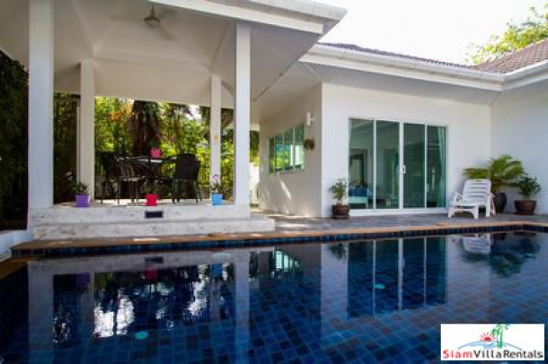 Modern 4 Bedroom Villa with Private Courtyard Pool in Chalong-17
