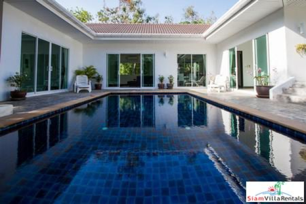 Modern 4 Bedroom Villa with Private Courtyard Pool in Chalong-2