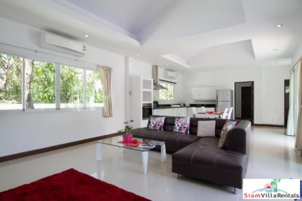 Modern 4 Bedroom Villa with Private Courtyard Pool in Chalong-3