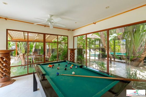 Spacious Five Bedroom Pool Villa in Surin with Games Room ++-15