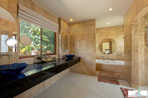 Elegant Three Bedroom Courtyard Pool Villa for Rent in Rawai-20