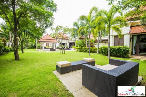Thai Luxury Modern 4 Bedroom Villa with Private Swimming Pool, For Rent at the Exclusive Laguna, Phuket-14