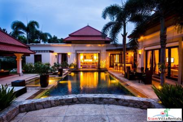 Thai Luxury Modern 4 Bedroom Villa with Private Swimming Pool, For Rent at the Exclusive Laguna, Phuket-17