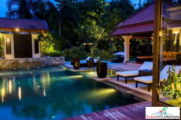 Thai Luxury Modern 4 Bedroom Villa with Private Swimming Pool, For Rent at the Exclusive Laguna, Phuket-18