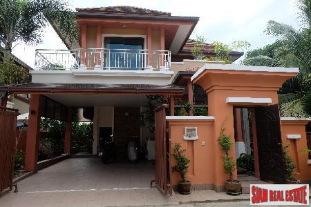 Three Bedroom Thai Lanna Style Pool Villa for Sale in Patong-1