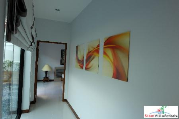 Elegant Three Bedroom Courtyard Pool Villa for Rent in Rawai-13