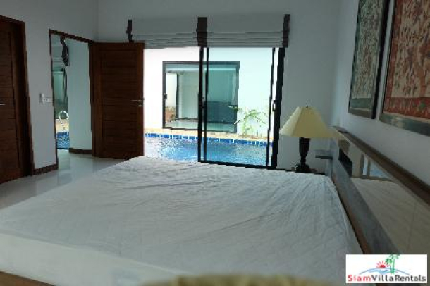 Elegant Three Bedroom Courtyard Pool Villa for Rent in Rawai-15