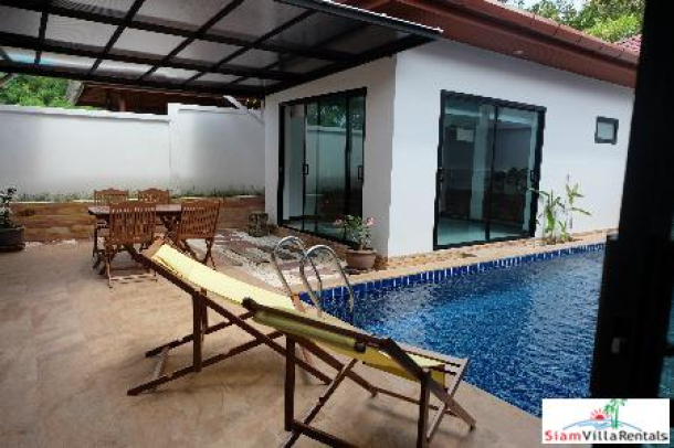 Elegant Three Bedroom Courtyard Pool Villa for Rent in Rawai-4