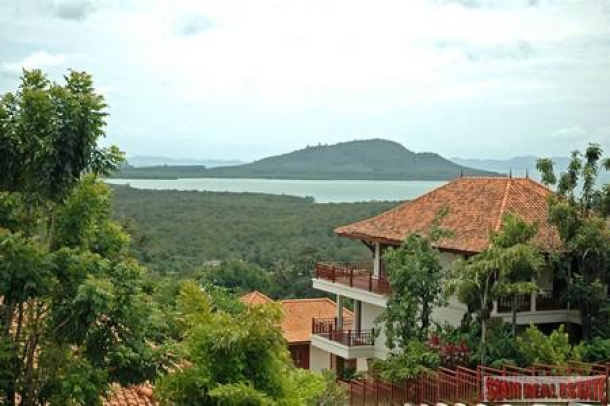 Furnished 3 level home in with sea view on edge of Phuket Town-1