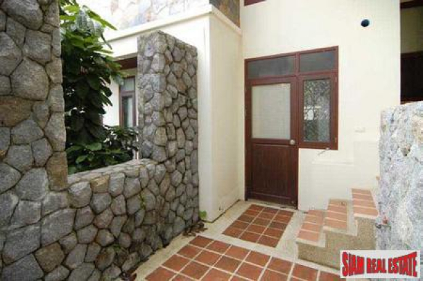 Furnished 3 level home in with sea view on edge of Phuket Town-6