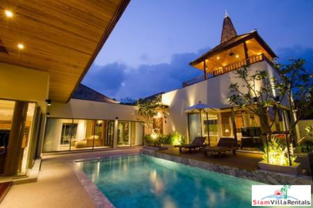 Botanica Villas | Luxury Three Bedroom Balanese / Thai Designed Pool Villa for Rent at Layan-4