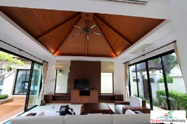 Luxury Three Bedroom Pool Villa within a New Development For Rental at Layan, Phuket-11