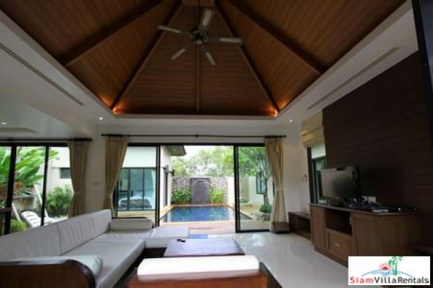 Luxury Three Bedroom Pool Villa within a New Development For Rental at Layan, Phuket-8